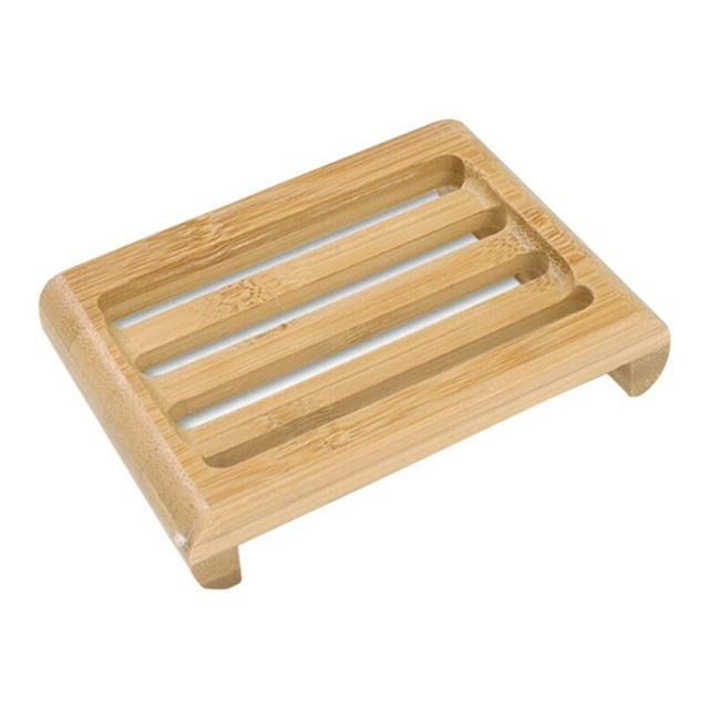 Soap Dish Container Moisture-proof Handmade Hardness Bamboo Storage Tray Practical Multifunctional Draining Box for Products New product 7