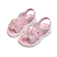 thumbnail image 3 of Wdgfv Girls Sandals For Active Kids Lightweight Comfortable Summer Footwear Durable On Outdoor Play Shoes Pink 10.5-11 Years, 3 of 9