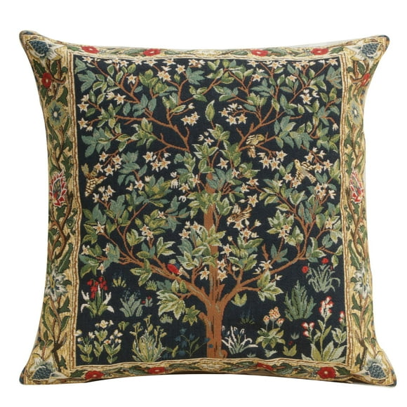 Fundas de cojín Charlotte Home Furnishings Blue Tree