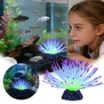 thumbnail image 1 of BotaniNest Aquatic Fluorescent Silicone Fish Tank Ornaments, 1 of 4