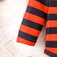 thumbnail image 5 of CPNG Newborn Baby Girls Suspender Skirt Outfit Long Sleeve Striped Romper and Polka Dot Suspender Skirt with Headband 3 Piece Set, 5 of 9