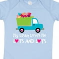 thumbnail image 4 of Inktastic Gram Loves Me Grandchild Truck Boys Baby Bodysuit, 4 of 5