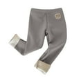 thumbnail image 2 of Bovxnpu Fall Winter Boys Girls Pants, Toddler Girls Leggings Cotton Pants, Children's Teddy Bear With Leggings Outer Pants Warm Pants, 2 of 4