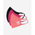 thumbnail image 2 of Adidas Unisex Face Covers Facemasks 3-Pack, Wild Pink/Hazy Rose/Black, Size M/L, H59843, 2 of 3