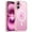 Pink, variant on JETech Magnetic Case for iPhone 16 6.1-Inch Compatible with MagSafe, Translucent Matte Back Slim Shockproof Phone Cover (Black)