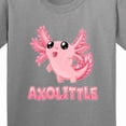 thumbnail image 4 of Inktastic Axolittle Cute Baby Axolotl Youth T-Shirt, 4 of 5