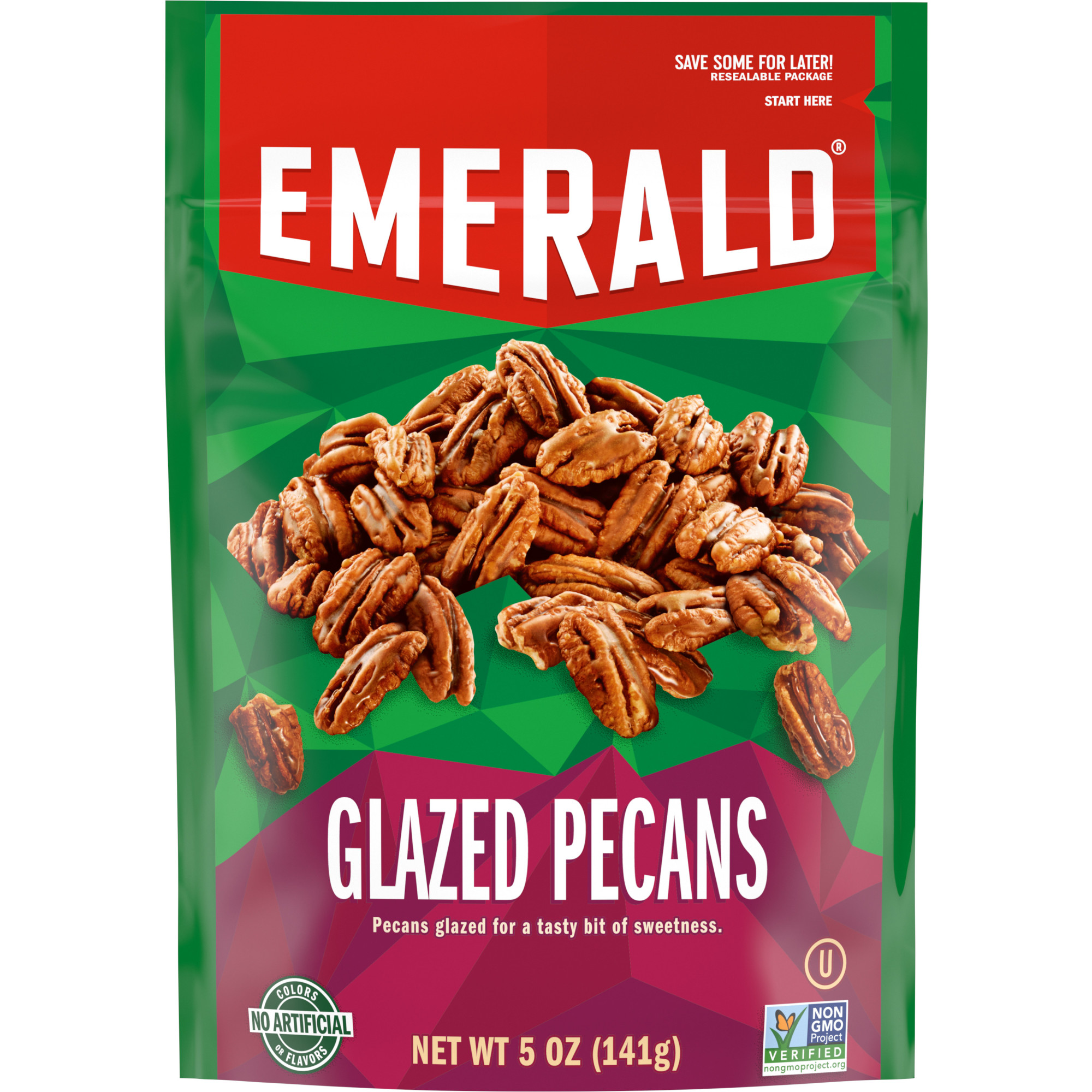 Emerald Nuts Glazed Pecans, 5 Oz