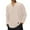 Khaki, variant on VJATTWR Turtleneck Shirt Men Neck Long Sleeve Undershirts Slim Fit Tight Thermal T Shirts Turtleneck Regular Fit Sweater Xxxl