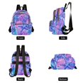 thumbnail image 4 of FORMRS Mini Backpack Purse for Women Travel Daypack Casual Shoulder Bag, Purple Starfish Pattern, 4 of 7