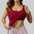 thumbnail image 2 of Débardeur Soutien-Gorge Léger Sans Coutures pour Femmes avec Bonnets Intégrés, 2 of 4