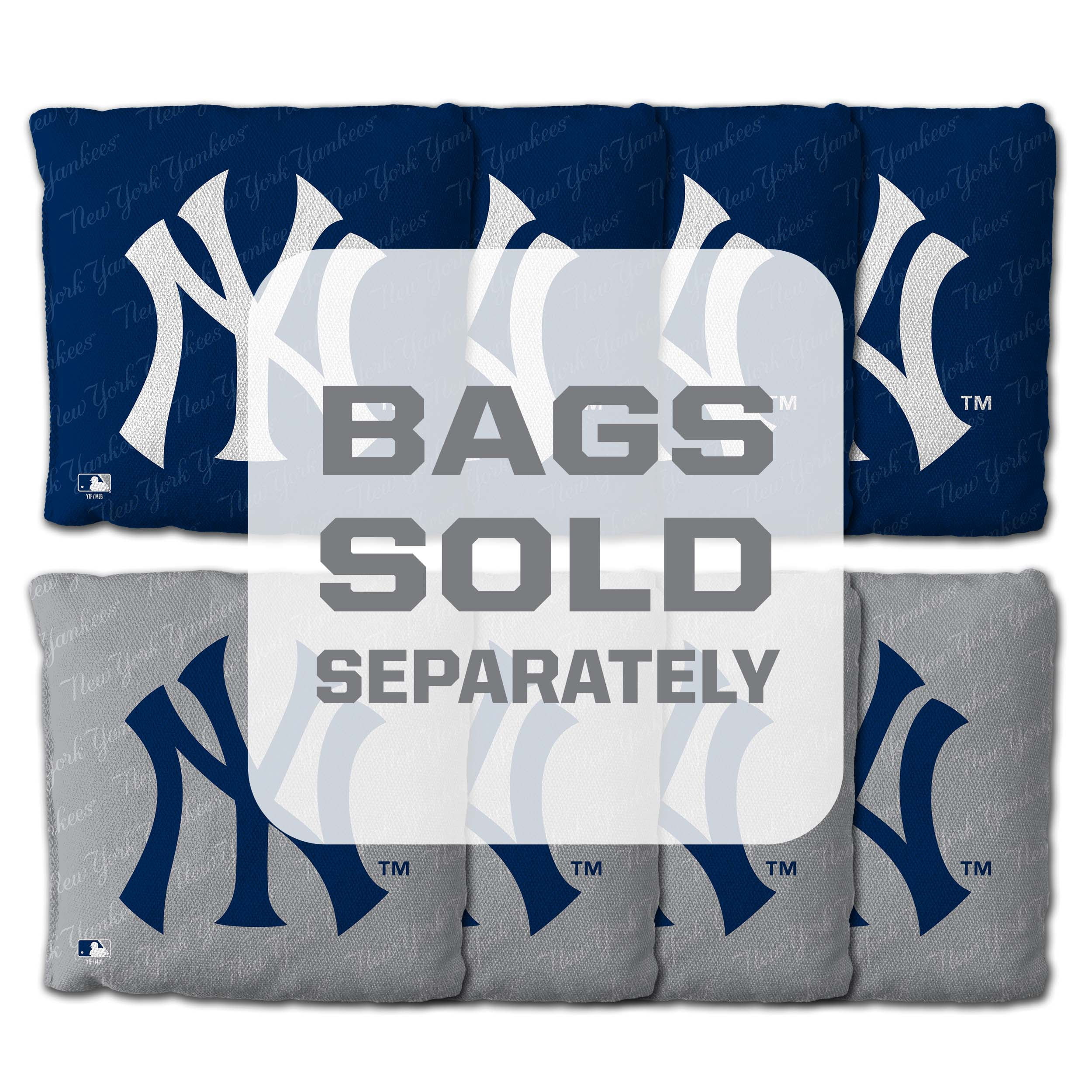 YouTheFan MLB New York Yankees 2' x 4' Cornhole Game No Bags