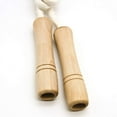 thumbnail image 5 of Jump Rope for Kids - Wooden Handle - Adjustable Cotton Braided Fitness Skipping Rope, 5 of 6