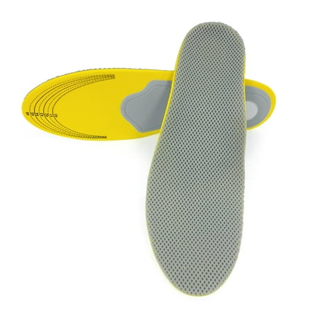 Unique BargainsPair Unisex Orthotic Foot Shoes Insoles Insert High Arch Support Pad
