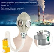 Fugacal Natural Rubber Gas Masks Full Face Protective Respirator without Canister