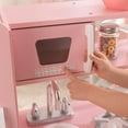 thumbnail image 4 of KidKraft Vintage Wooden Play Kitchen with Working Knobs, Pink, 4 of 6