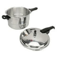 thumbnail image 2 of Efficient and Quick Cooking, Multifunctional Design, Aluminum Pressure Cooker for Induction Stove and Open Fire Dual Use, 2 of 7