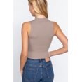 thumbnail image 4 of Sleeveless Rib Sweater Top W/zipper, 4 of 5