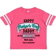thumbnail image 3 of Inktastic Happy Father's Day Best Ever Boys or Girls Toddler T-Shirt, 3 of 5