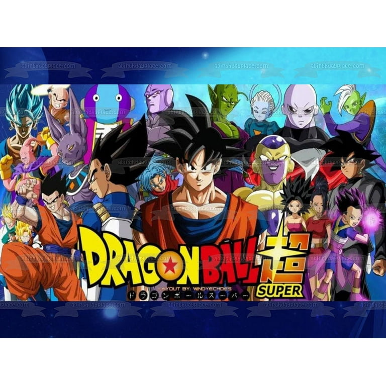 Edição - Painel Redondo Dragon Ball Super