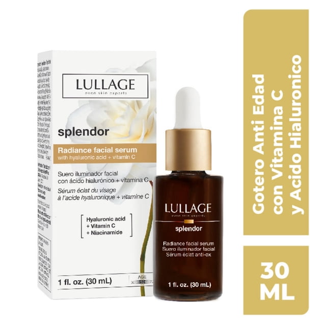 Serum Anti Edad Lullage 30ml Vitamina C Ácido Hialurónico Niacinamida