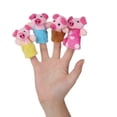 thumbnail image 2 of Set de marionetas con dedos Comebachome 3 Little Pigs Story, 8 piezas, 2 of 9