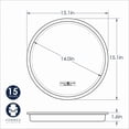 thumbnail image 6 of Nordic Ware Naturals® 14" Deep Dish Pizza Pan, 6 of 6