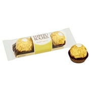 Ferrero Rocher Chocolate Pralines Treat Pack 3 Pieces (37.5g)(pack of 16)