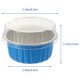 thumbnail image 5 of 50 moldes desechables para cupcakes, de aluminio y para muffins., 5 of 7