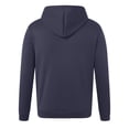 thumbnail image 4 of kpoplk Men's Winter Hoodie Full Zip Fleece Hoodie Running Active Sweatshirt with Kanga Pocket, M Navy, 4 of 5