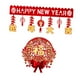 thumbnail image 5 of Banner de año Nuevo Chino, personaje Fu, guirnalda roja, decoraciones de año Nuevo Lunar, adornos Fuzi para celebración de pared interior para oficina Estilo B, 5 of 8