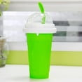 thumbnail image 4 of 2023-smoothies Eco-friendly Double Layer Silicone Slushy Ice Cream Maker For Home_b--Yellow, 4 of 4