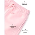 thumbnail image 4 of Color Mix by Garanimals Kids Fleece Sweatpants, Sizes 6–16, 4 of 9