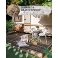thumbnail image 5 of Outdoor Rug x ft Outdoor Carpet Fashion Camping RugsModern Reversible Mat for Camping Plastic Straw Rugs for Patio RV Camper Balcony Backyard Picnic Deck Rug, 5 of 5