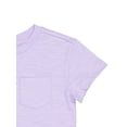 thumbnail image 3 of Wonder Nation Short Sleeve Boxy Pocket Tee, Size 4-18 & Plus, 3 of 3