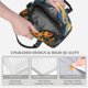 thumbnail image 3 of Easygdp Elegant Sunset Sunflower Caja de Almuerzo para Mujeres y Hombres, Bolsa de Almuerzo Insulada, Bolsas Reutilizables Impermeables para Viajes, Trabajo y Picnics, 3 of 7