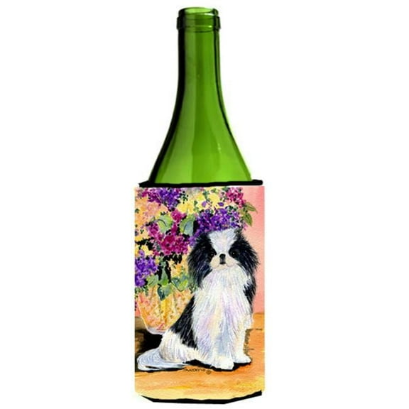 Japanese Chin Wine bottle sleeve Hugger - 24 oz.