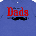 thumbnail image 4 of Inktastic Best Dads Have Mustaches Youth T-Shirt, 4 of 5