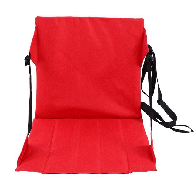 Esterilla de picnic al aire libre roja, impermeable y plegable, perfecta para acampar, playa y asientos de estadios