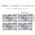 thumbnail image 2 of 12-Sheet Premium Self-Adhesive Kitchen Backsplash Tiles in Marble  12”X6”, 2 of 7