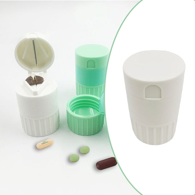 Caja De Almacenamiento De Polvo De Píldora Yinane Contenedor De Viaje Portátil