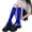 Sapphire blue, variant on Women's Colorful Knee High Socks Candy Stockings Tube Socks Cosplays Costumes