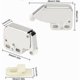 thumbnail image 2 of 6 Pieces Spring Loaded Cabinet Door Catch, Spring Catch Door Catch Mini Latch with Retainer Plate, Automatic for Swinging Cupboard Doors with Screws, 2 of 5