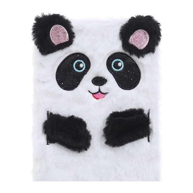 Affordablo Warehouse Sale Back To School Supplies Plush Cartoon Cute Diary Book Notebook Notepad Paper High Quality