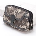 thumbnail image 2 of Grey camouflage Riñonera para exteriores, riñonera ultraligera, soporte para teléfono, para correr, 2 of 5