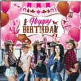 thumbnail image 3 of Decoraciones para fiesta de cumpleaños de vaquera occidental, suministros para fiesta de cumpleaños con tema de vaquera del salvaje oeste, telón de fondo para fiesta de cumpleaños de vaquera, telón de fondo para fotografía de fotomatón de vaquero del salvaje oeste para niña Sincero Electrónica, 3 of 5