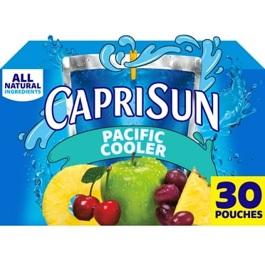 Capri Sun Pacific Cooler Mixed Fruit Juice Box Pouches, 30 Ct Box, 6 fl oz Pouches, Liquids