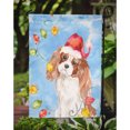 thumbnail image 3 of Carolines Treasures CK2509GF Christmas Lights Blenheim Cavalier Spaniel Flag Garden Size Small multicolor, 3 of 3