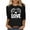 Black, variant on VBTAPA Women Baseball Shirt Cute Baseball Mom Tshirt Baseball Graphic Tee Casual Summer Graphic Tee 3/4 Length Sleeve Crewneck Tops Sales of Today Gray XL