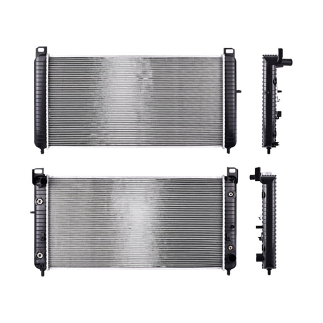 Radiador de Agua Polar Silverado 3500 2001 A 2002 V8 8.1L Soldado