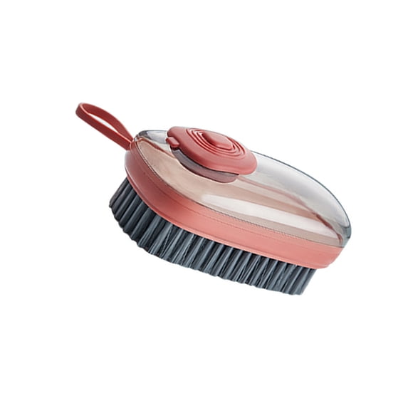 Shoes Brush Plastic Dispensing Clothes Cleaning Brush Household Laundry Washing Tool Household Clean Brush Claret